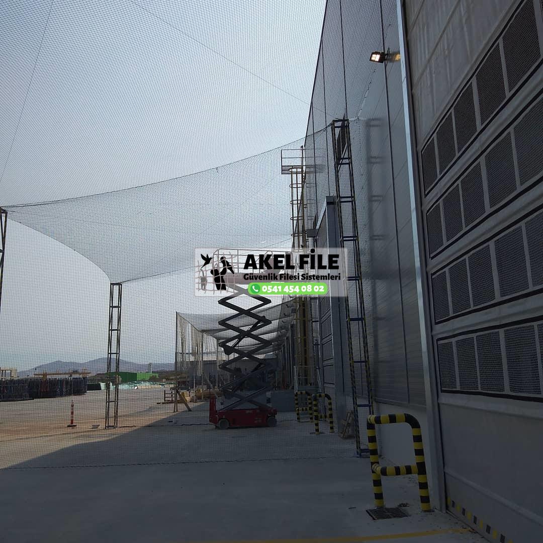 İstanbul Silivri Fabrikalar için Kuş Filesi, Kuş Engelleyici Güvenlik Filesi 0541 454 08 02