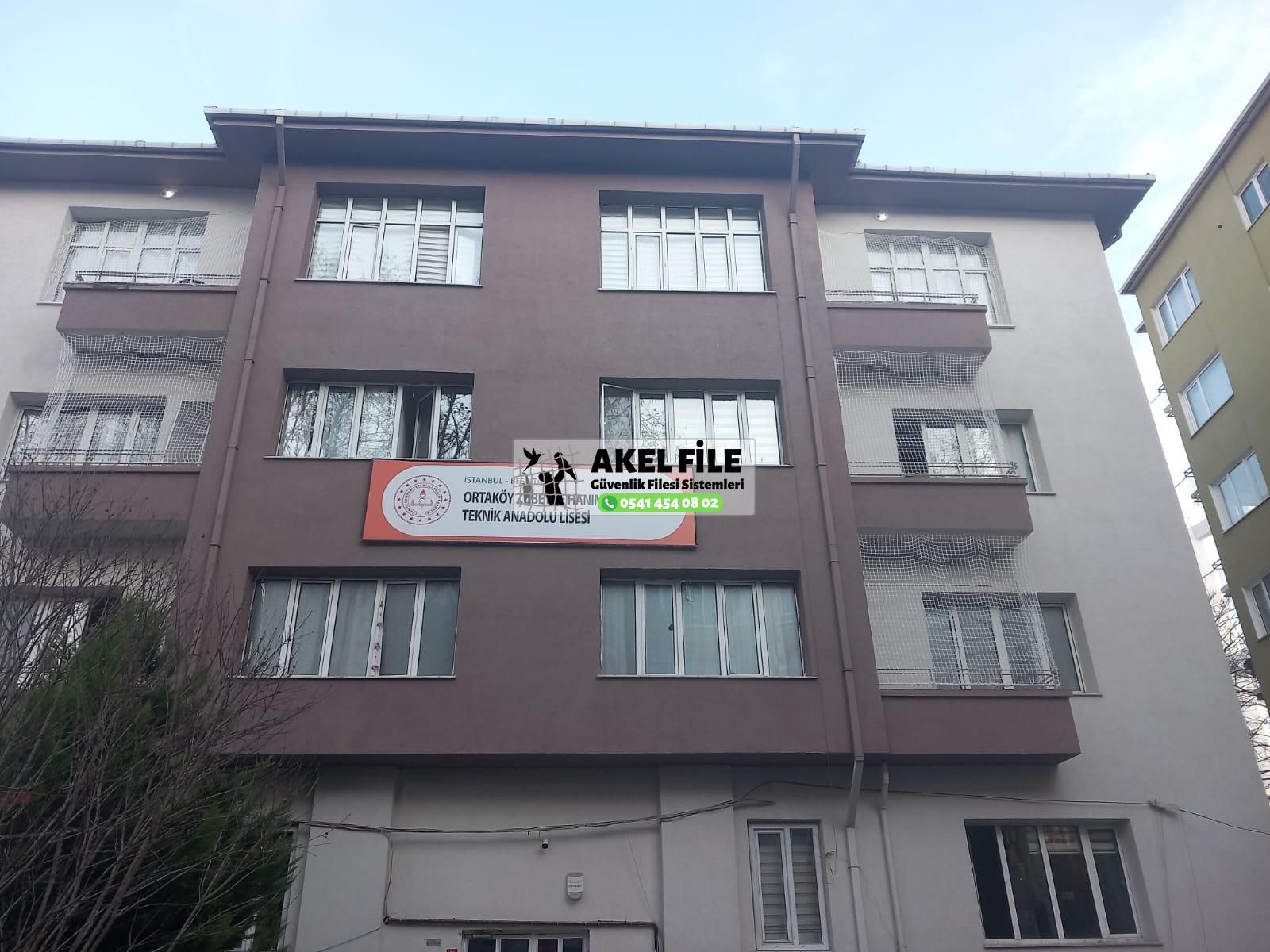 Okul Merdiven Güvenlik Filesi